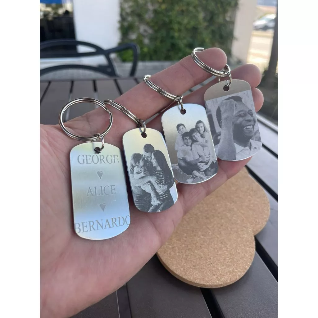 Chaveiro Com Foto Ultra-realista Personalizado