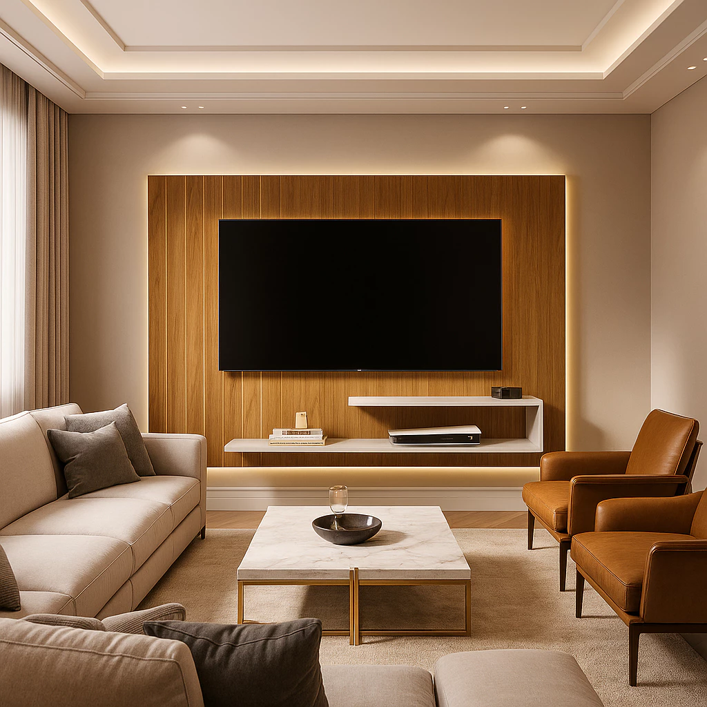 Painel MDF Para TV aé 50"