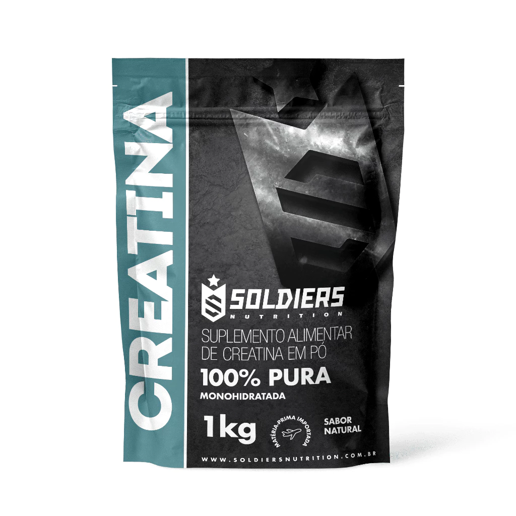 Creatina Monohidratada 1kg Soldiers Nutrition