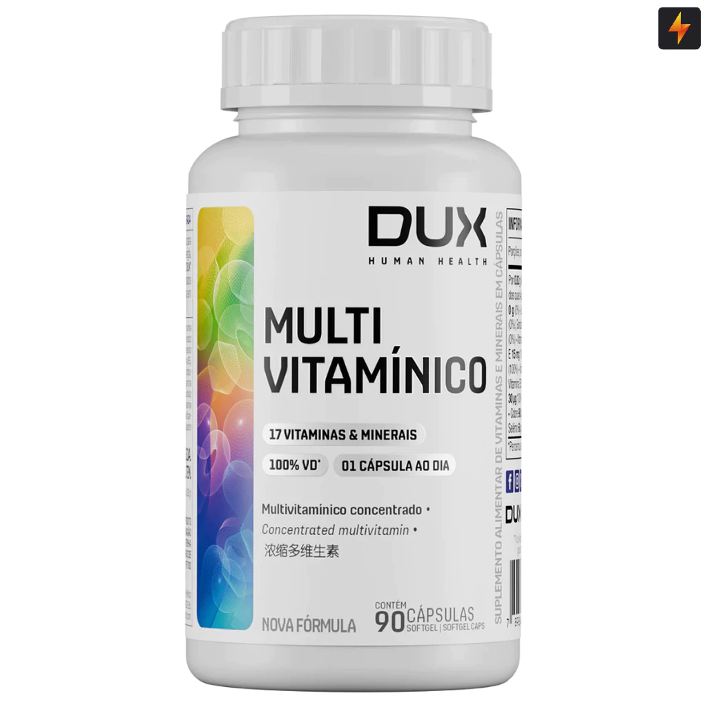 Multivitamínico Dux Human Health 90 Cápsulas Soft Gel Original