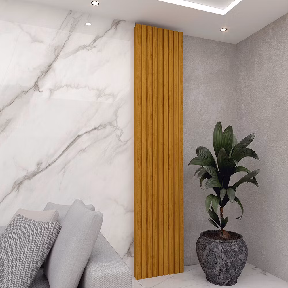 Produto 538- Placa de Painel Ripado Nobre 50cm Naturale - Gelius