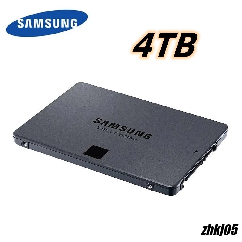 4TB Samsung SSD 870 QVO 2.5 " SATA (1TB/2TB/4TB)/Unidade De Estado Sólido V-NAND/Até 530 MB/(MZ77Q1T0BW/MZ77Q2T0BW)