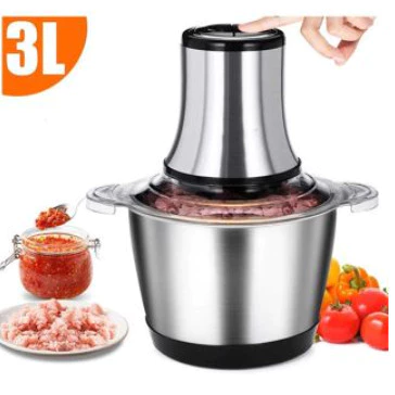 Picador Triturador De Alimentos Carne Mixer Elétrica Processador Cozinha