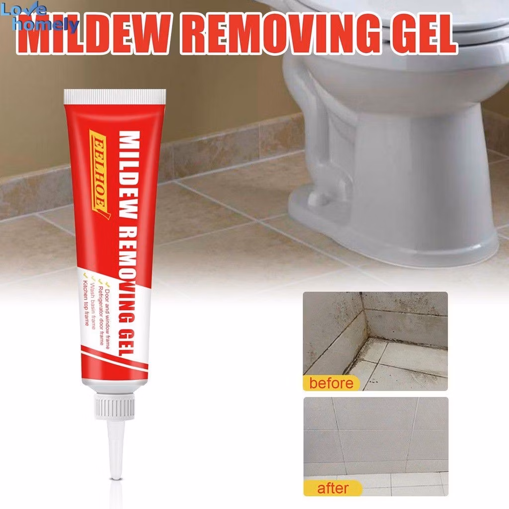 Gel Removedor De Molde De Parede 20g Para Telha Cerâmica Limpador De Mofo Remoção Azulejo Cerâmico